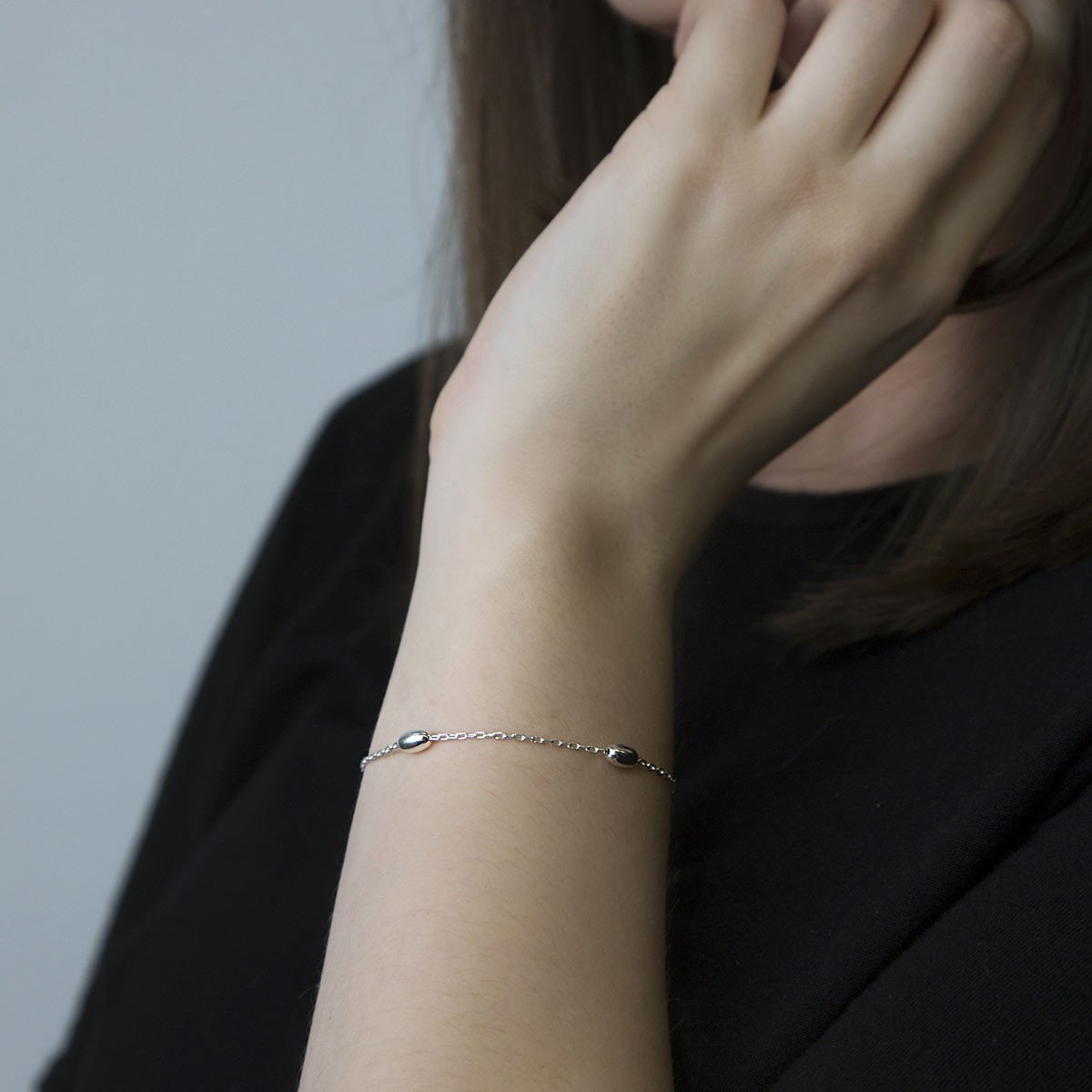 Sterling Silver Dew Drop Bracelet