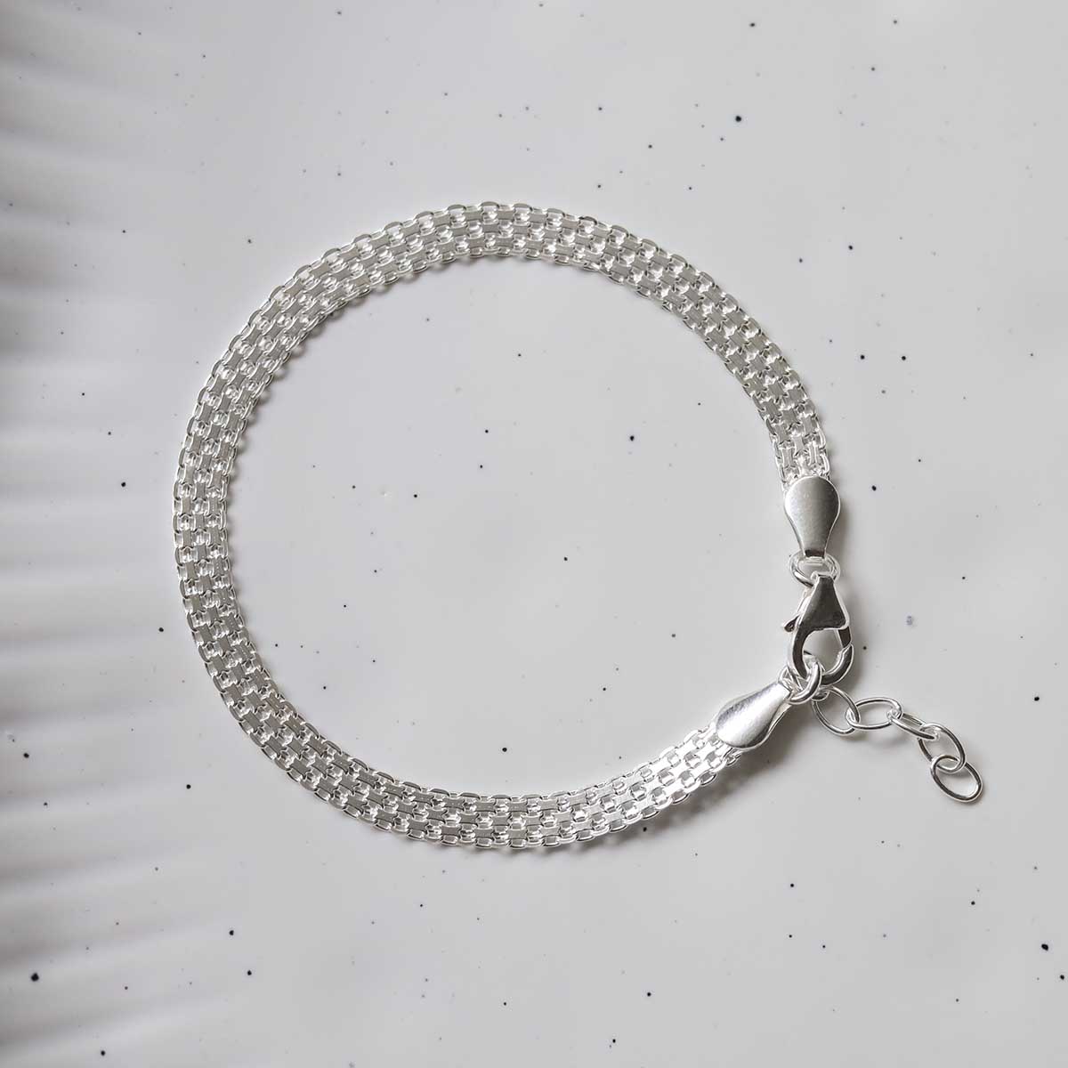 Sterling Silver Slinky Bracelet