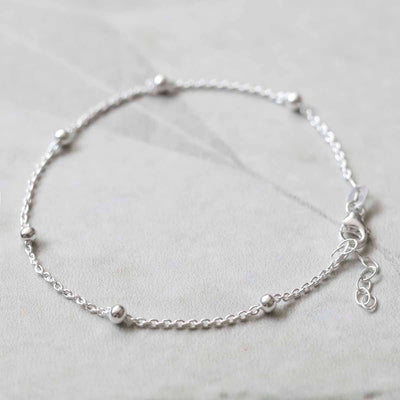 MV1341B STERLING SILVER SATELLITE BRACELET 1