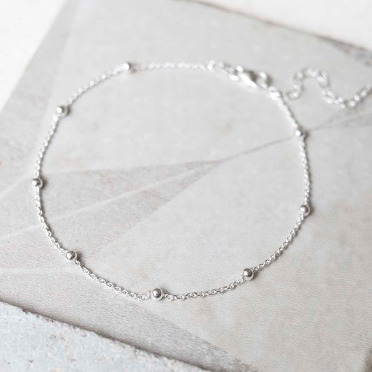 MV1341B STERLING SILVER SATELLITE BRACELET 2