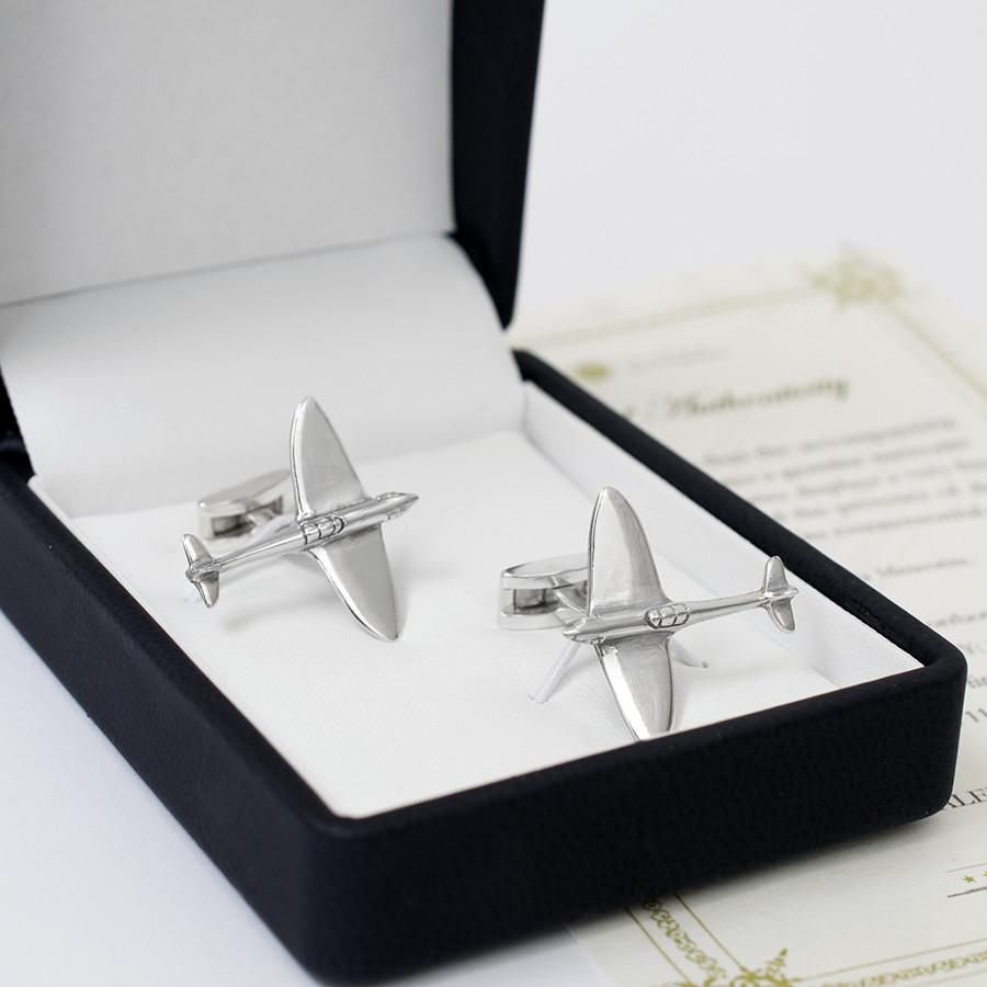 Real Spitfire Cufflinks