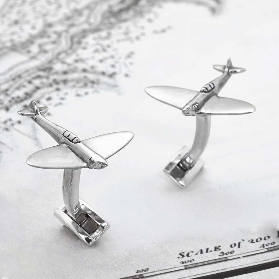 Real Spitfire Cufflinks