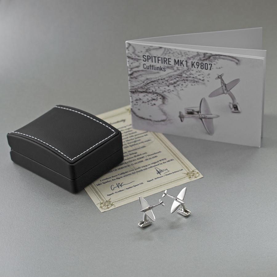 Real Spitfire Cufflinks