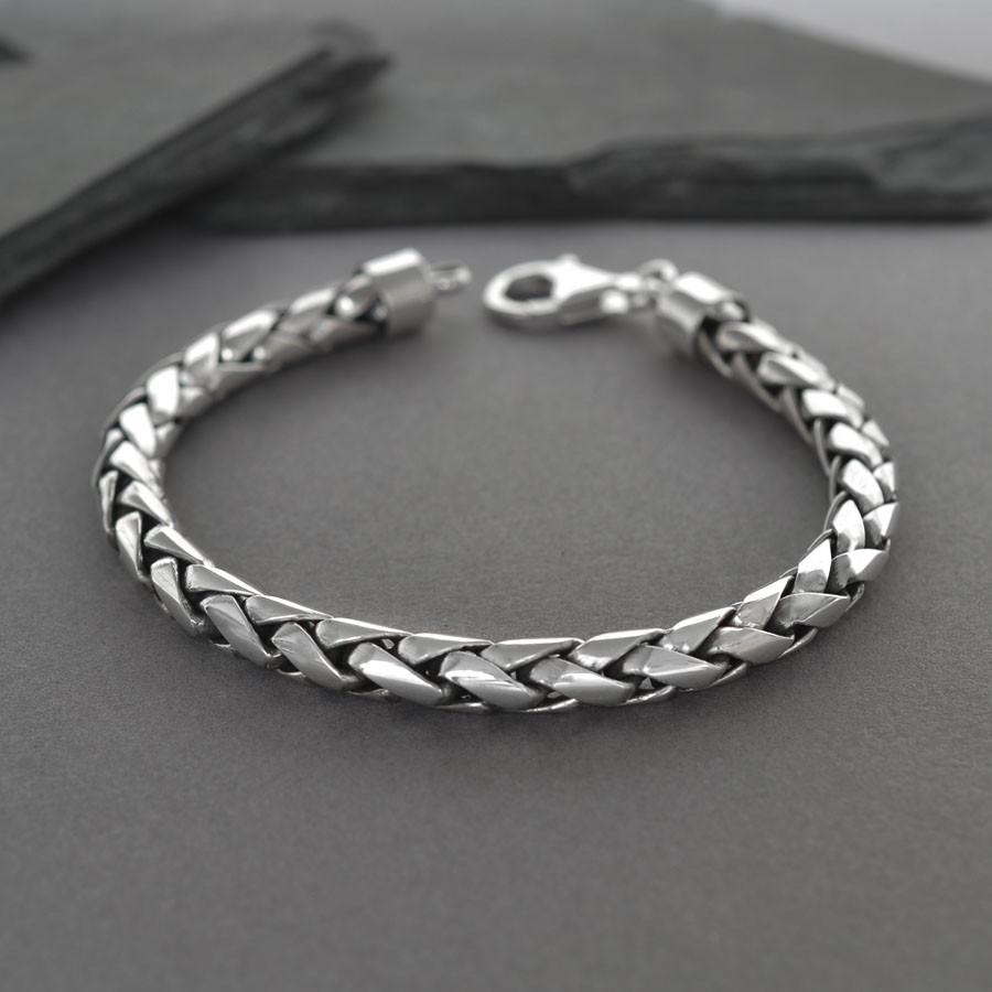 Sterling Silver Rope Bracelet