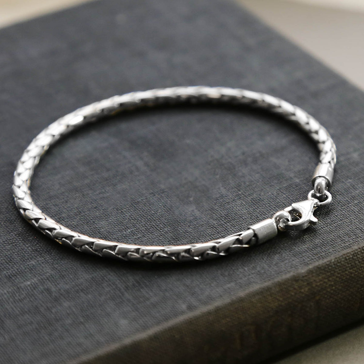 Sterling Silver Rope Bracelet
