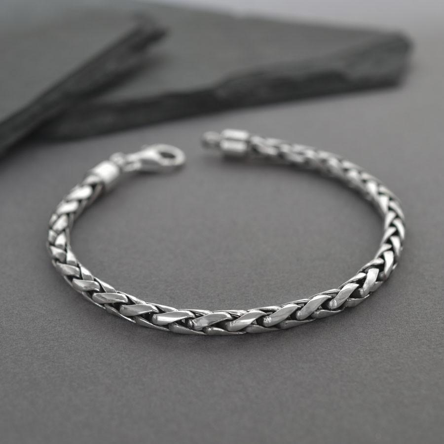 Sterling Silver Rope Bracelet