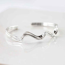 MR1115 STERLING SILVER SURF CUFF BANGLE 1