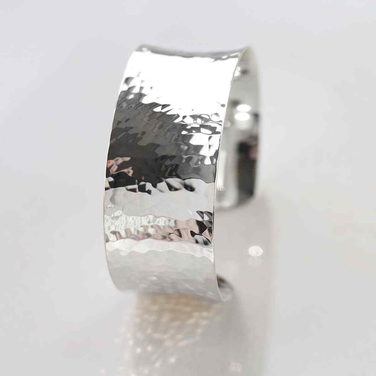 Sterling Silver Roman Cuff Bangle