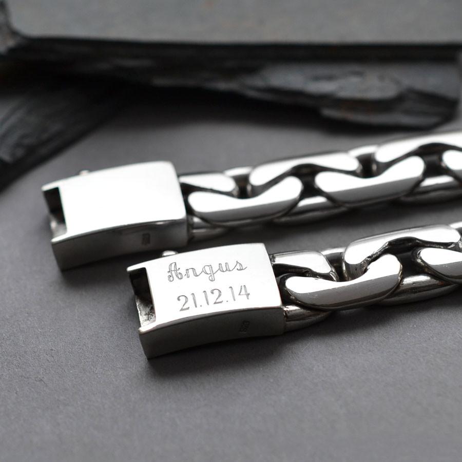 Sterling Silver Jackson Link Bracelet