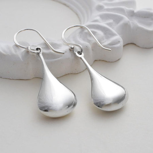 big silver drop earrings 1