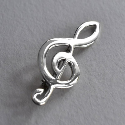 MC195 STERLINGSILVERTREBLECLEFBROOCH 001