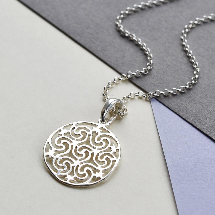Sterling Silver Starry Night Necklace