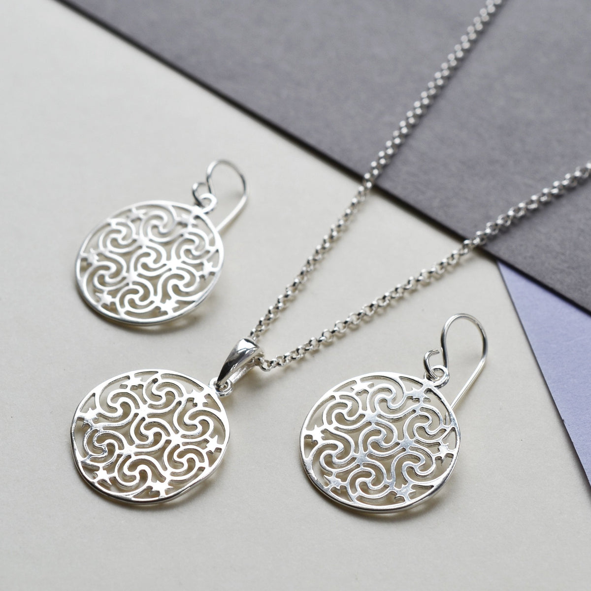 Sterling Silver Starry Night Necklace