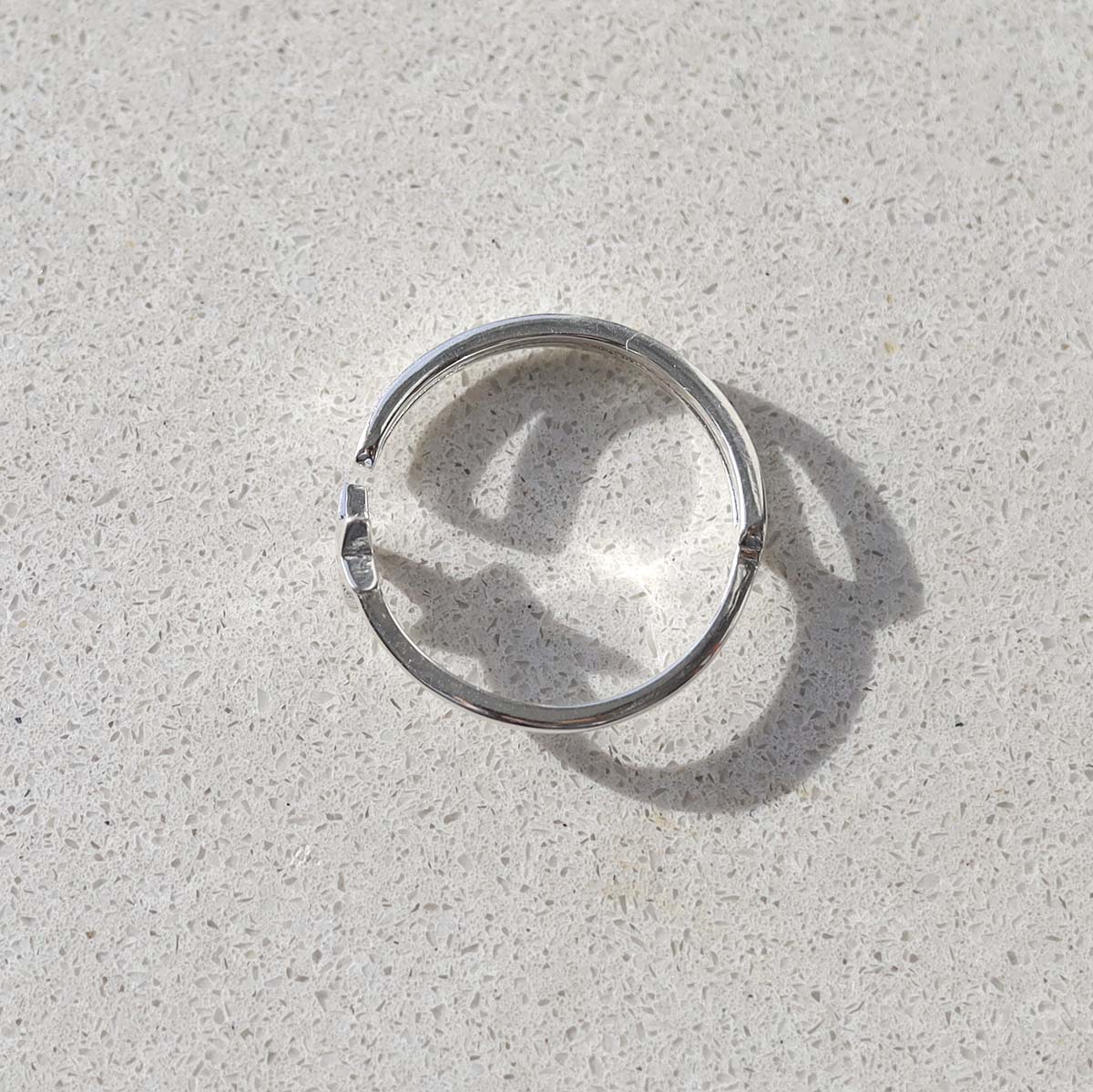 Sterling Silver Adjustable Star Ring