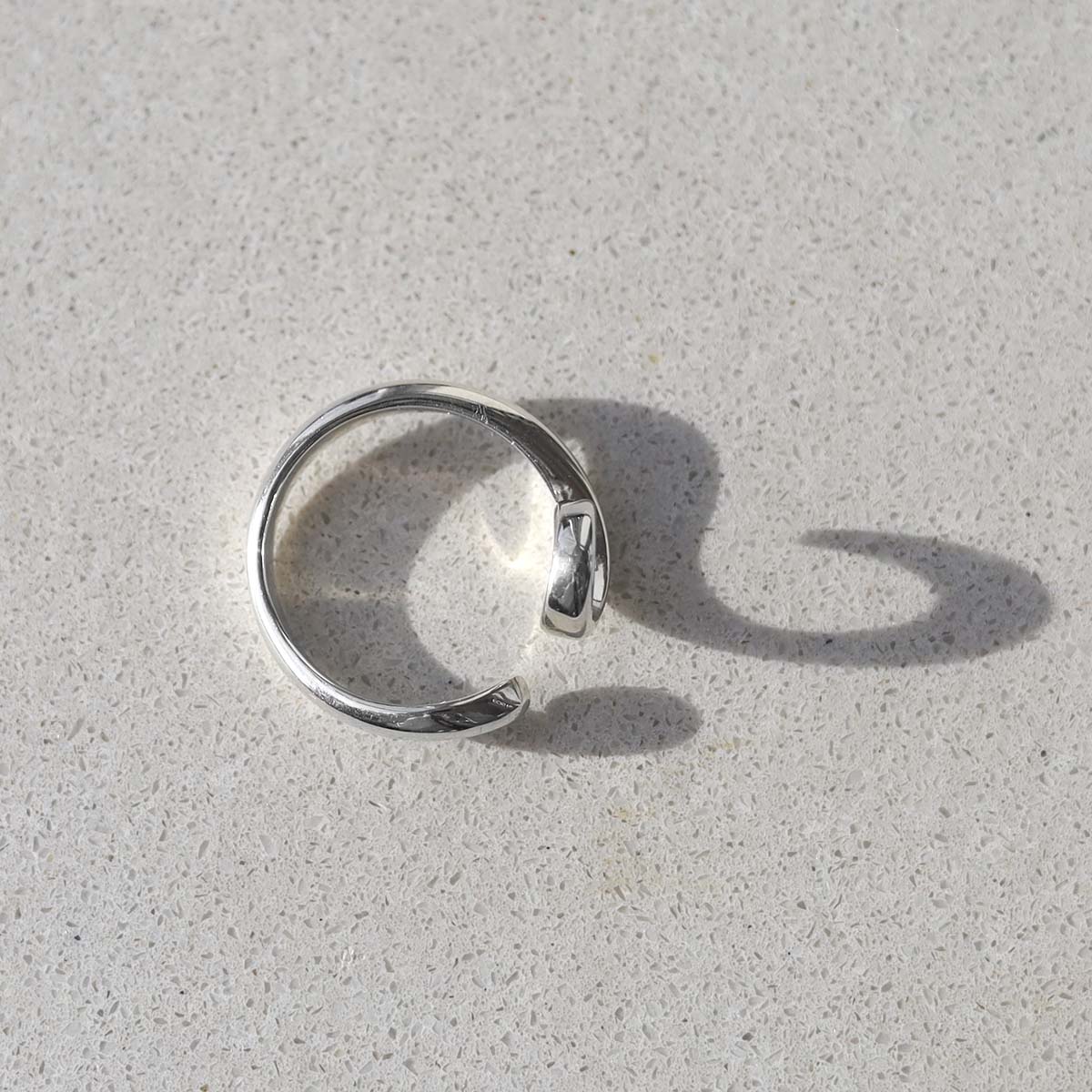 Sterling Silver Adjustable Spiral Ring