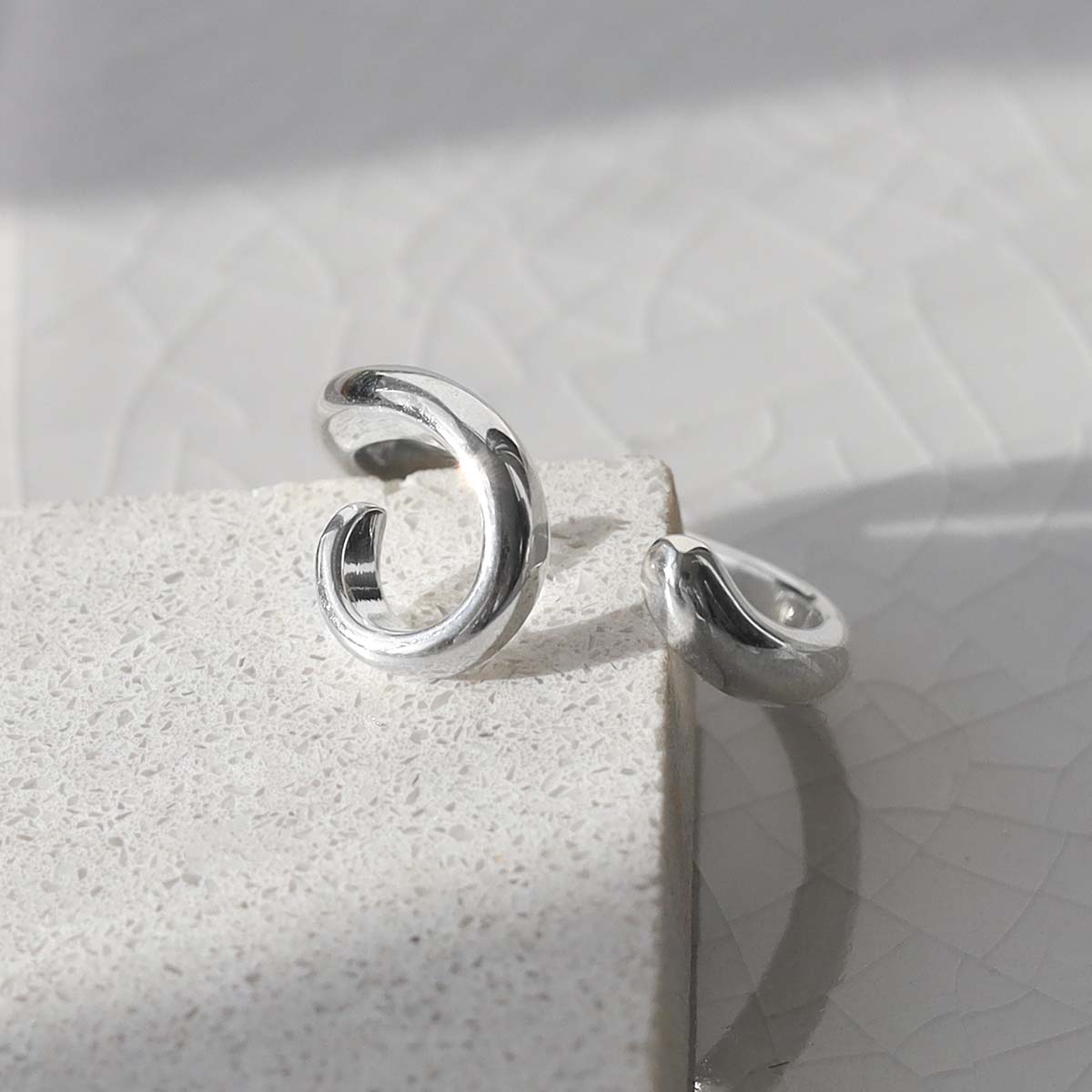 Sterling Silver Adjustable Spiral Ring