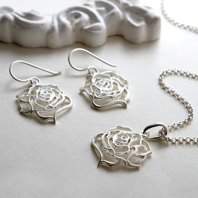 open rose set