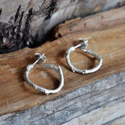 branch stud earring