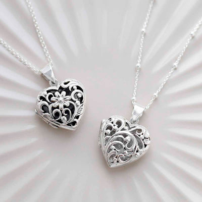 MR1110 MR1111 Sterling Silver Locket