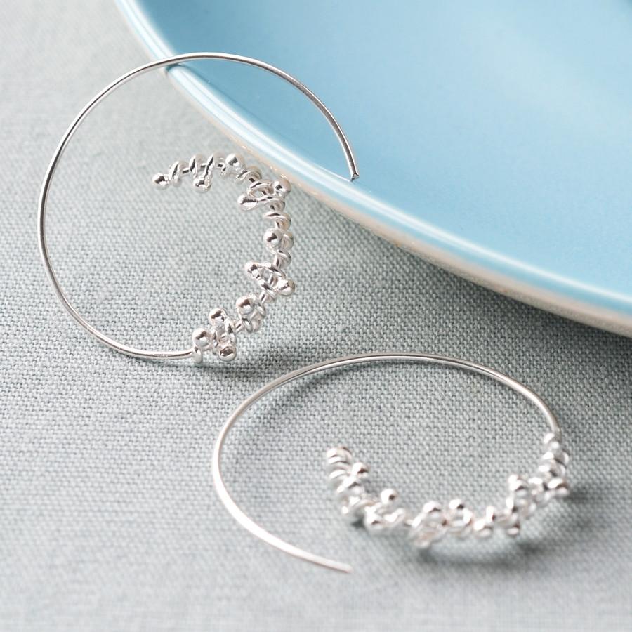 Sterling Silver Statement Hoops