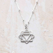 ML817 Sterling Silver Large Solar Plexus Chakra Pendant Necklace 2 copy