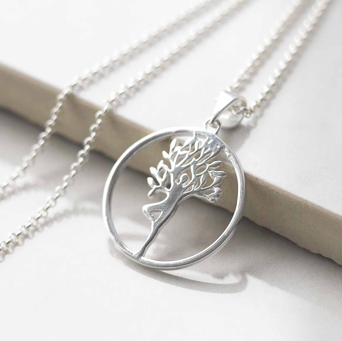 Sterling Silver Mother Nature Necklace
