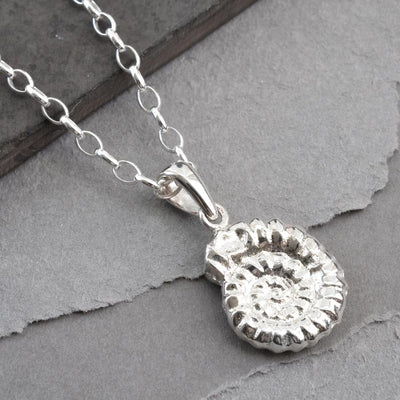 MA40P STERLINGSILVERAMMONITENECKLACE 005