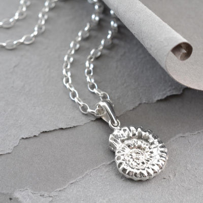 MA40P STERLINGSILVERAMMONITENECKLACE 004