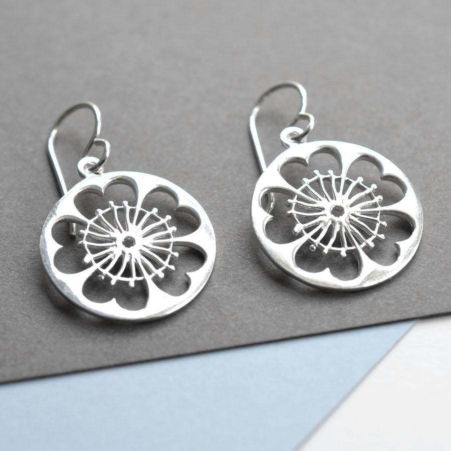 Sterling Silver Primrose Jewellery Set