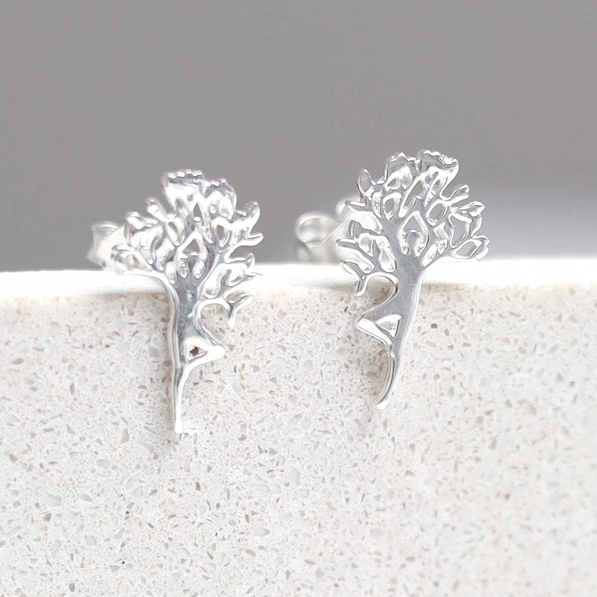 Sterling Silver Mother Nature Earrings