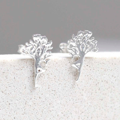 MZB135E Sterling Silver Mother Nature Studs copy