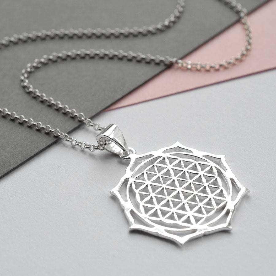 Sterling Silver Dangly Moroccan Flower Earrings