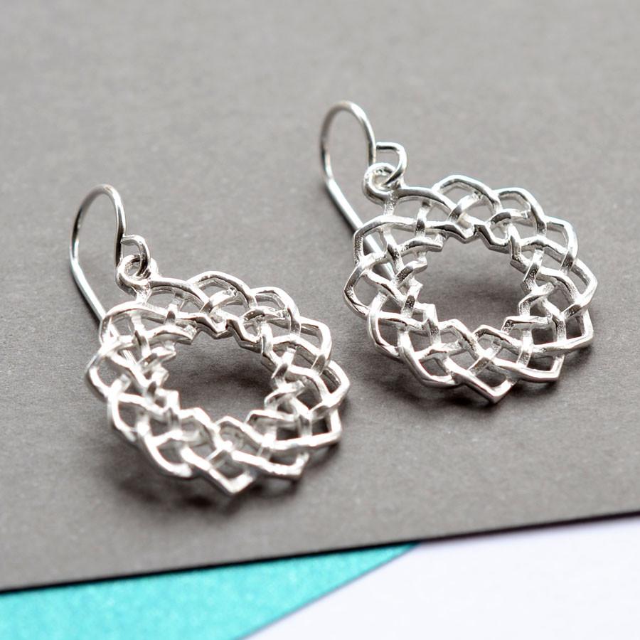 Sterling Silver Celtic Love Knot Jewellery Set
