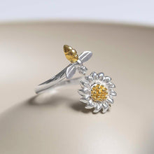 MZB143 Sterling Silver Adjustable Spring Fidget Ring 2