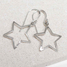 ME531 Sterling Silver Bright Star Earrings 3