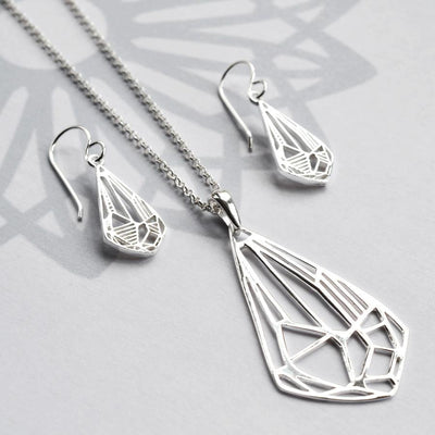 MJ0306S Silver Art Deco Diamond Set abd7b02f 2316 4f3d aa90 45d3e36eac4f
