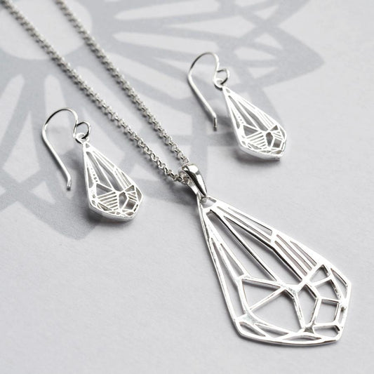 MJ0306S Silver Art Deco Diamond Set abd7b02f 2316 4f3d aa90 45d3e36eac4f