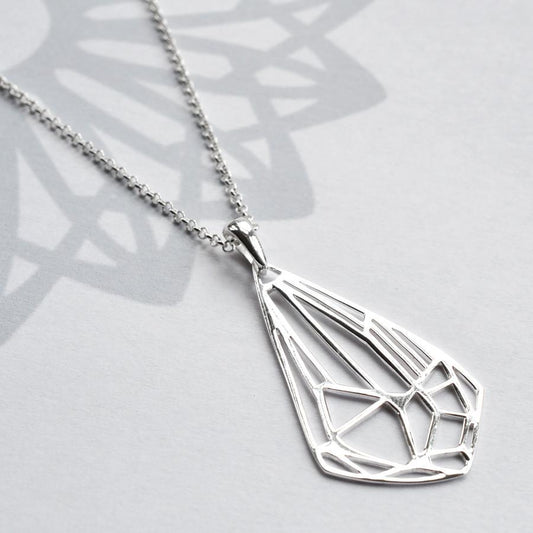 MJ0306N Silver Art Deco Diamond Necklace 1 23704929 6eed 4543 bb7a 6fe69c4df85f