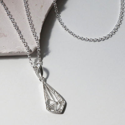 MF475PSterlingSilverArtDecoDiamondNecklace3