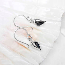 ML998 Sterling Silver Sea Shell Dangly Earrings 4