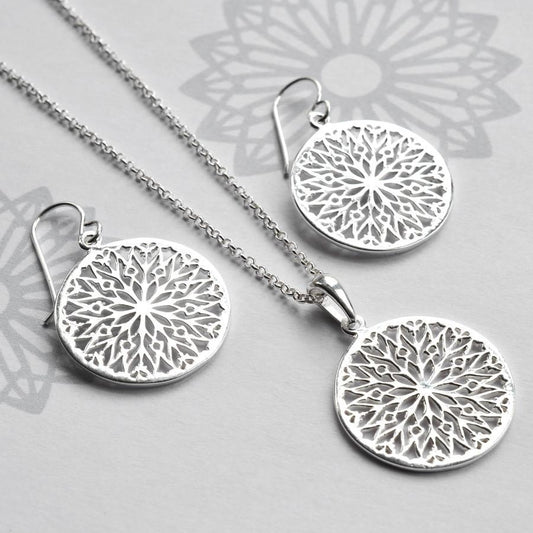 MJ0303S Silver Snowflake Set 726a9a54 ab49 4459 91d0 317c512f506c