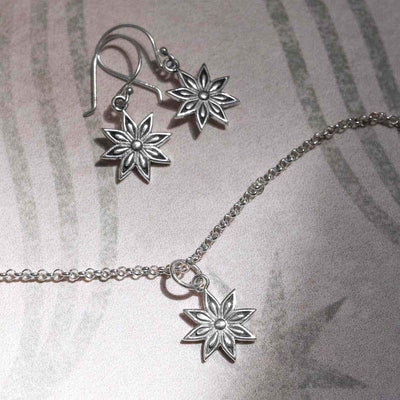 ML995 Sterling Silver Azelea Group