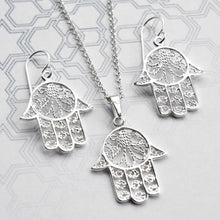 MJ0294S Silver Fatima Hand Set