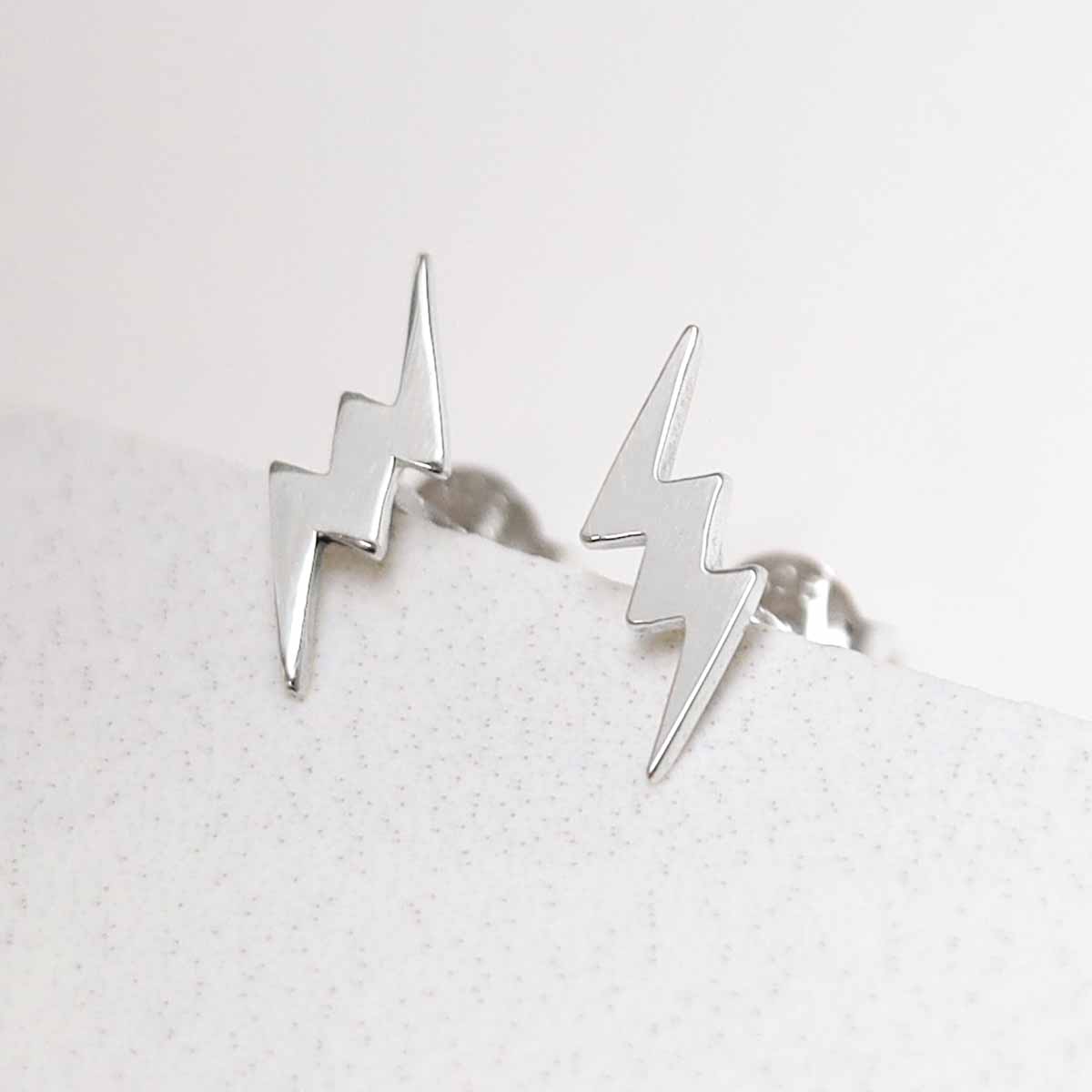 Sterling Silver Zeus Studs