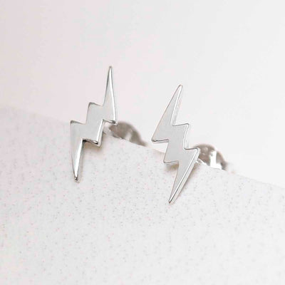ML858 Sterling Silver Zeus Studs 1
