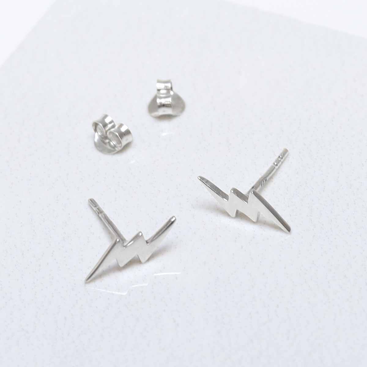 Sterling Silver Zeus Studs
