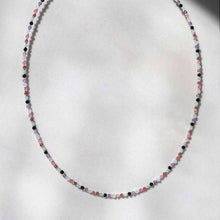 ML844 Sunset Mixed Gemstone Beaded Necklace 6