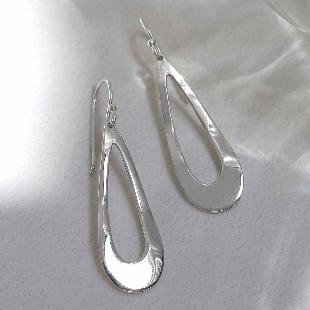 Sterling Silver Sway Earrings