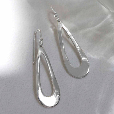 ML848 Sterling Silver Fern Feather Necklace 3 1