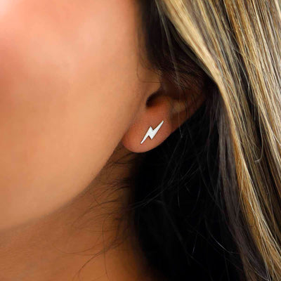 ML859 Sterling Silver Strike Studs Model 1